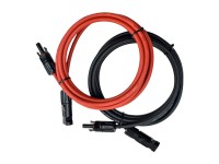 Juego de 2 cables alargadores para paneles solares APV MC4 de 2 m