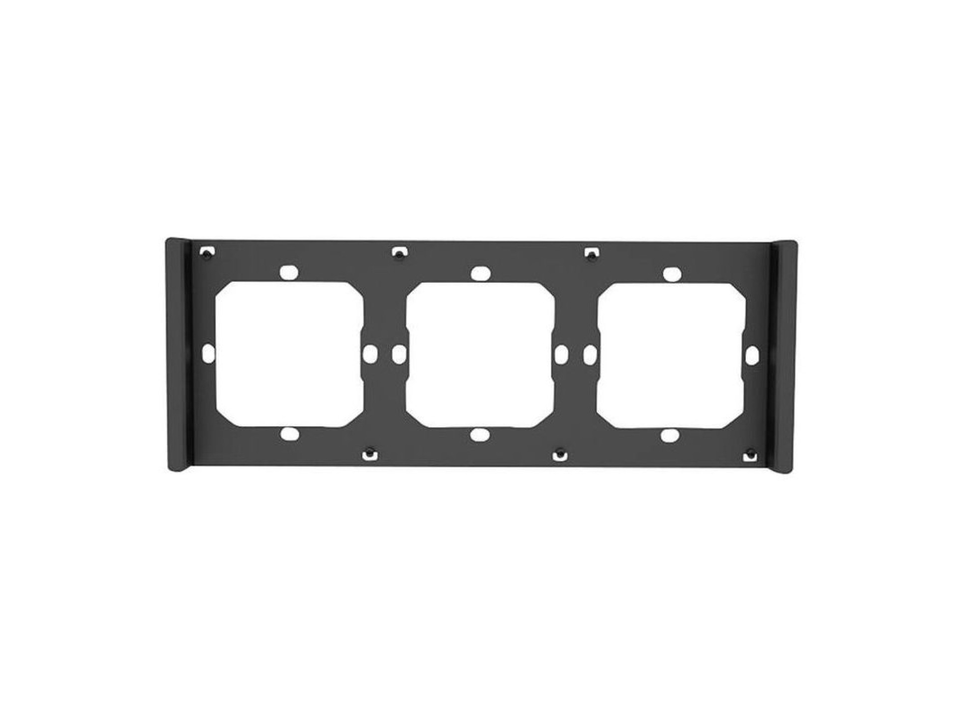 Frame for switch M5 80 triple 3-fold SONOFF M5-3C-80-F (graphite/black)
