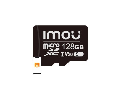 Tarjeta de memoria IMOU 128 GB microSD (UHS-I, SDHC, 10/U3/V30, 95/38)
