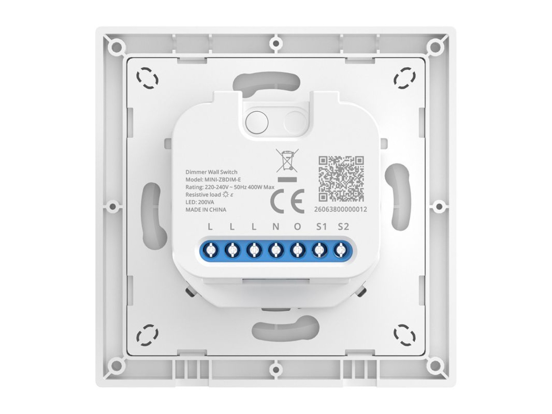 Interruptor/dimmer de parede inteligente ZigBee SONOFF MINI-ZBDIM-E