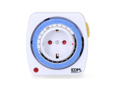 Programador diario anal�gico compacto economico 230 v 16 a