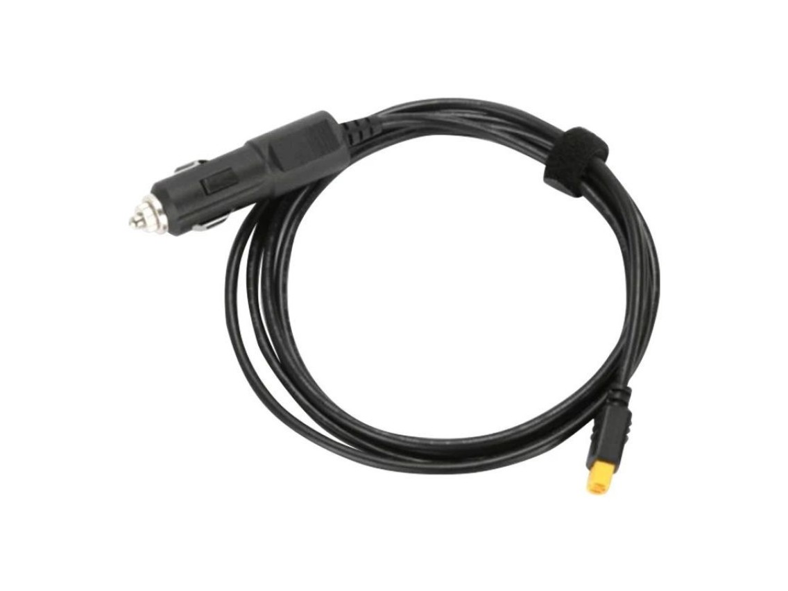 Cabo EcoFlow XT60 para carregamento de carro, 1,5 m