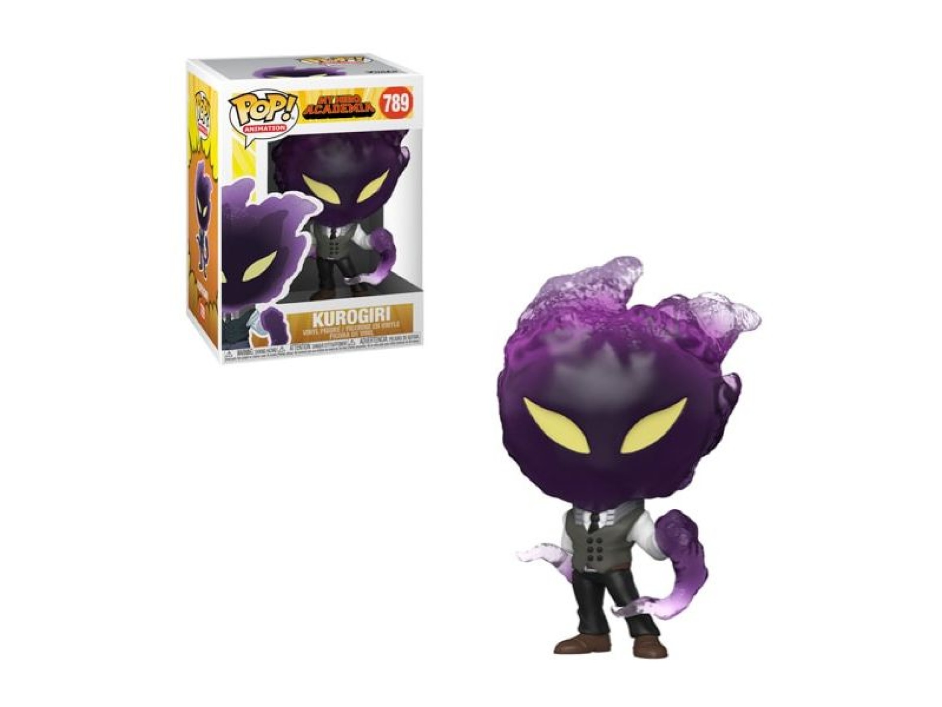 Funko pop my hero academia kurogiri multicolor