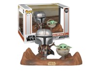 Funko pop star wars the mandalorian the mandalorian & baby yoda