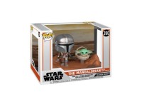 Funko pop star wars the mandalorian the mandalorian & baby yoda Funko pop star wars the mandalorian the mandalorian & baby yoda