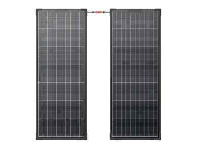 Conjunto de 2 pain�is fotovoltaicos EcoFlow de 130W (constru��o r�gida)