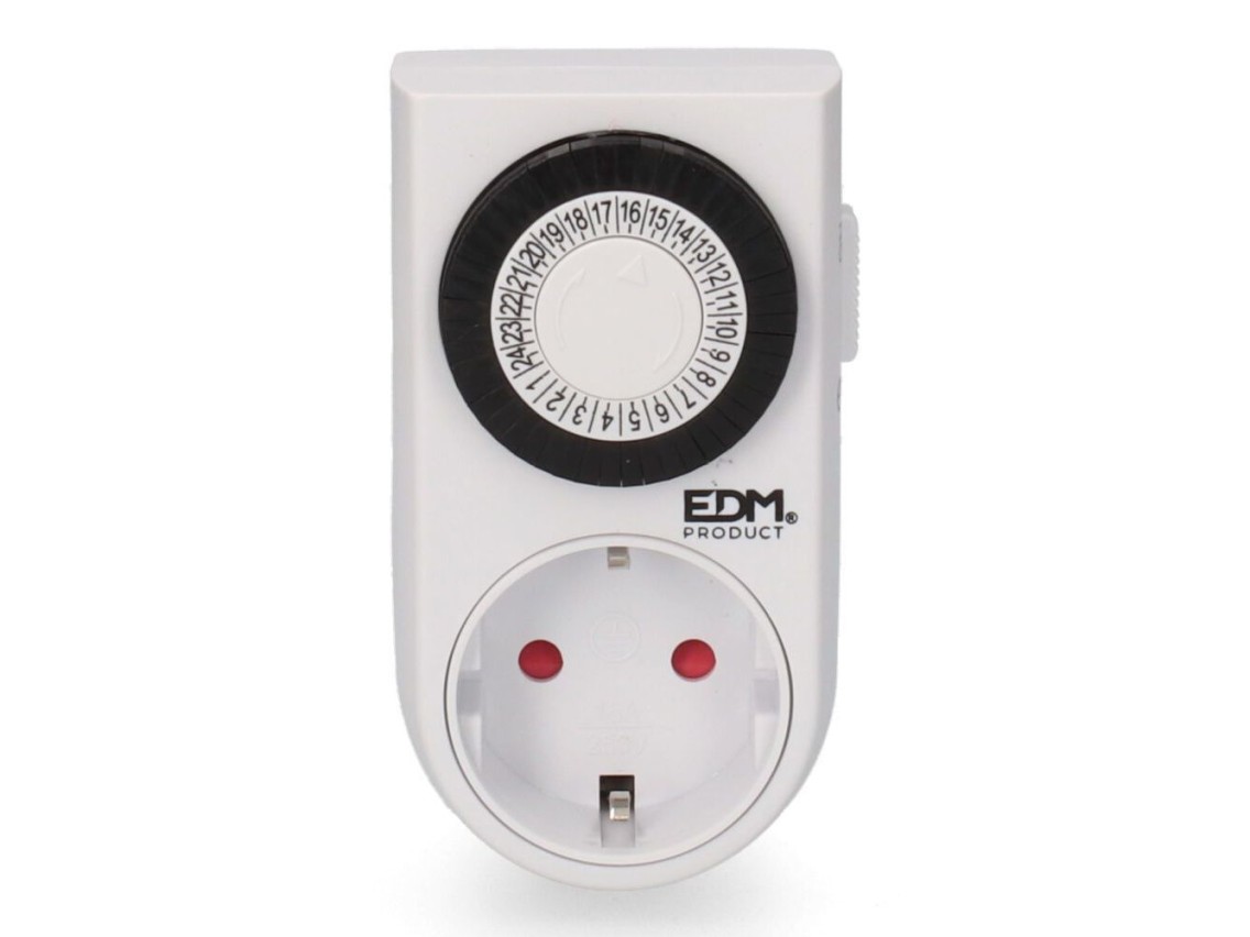 Programador diário analógico 230v 16a edm
