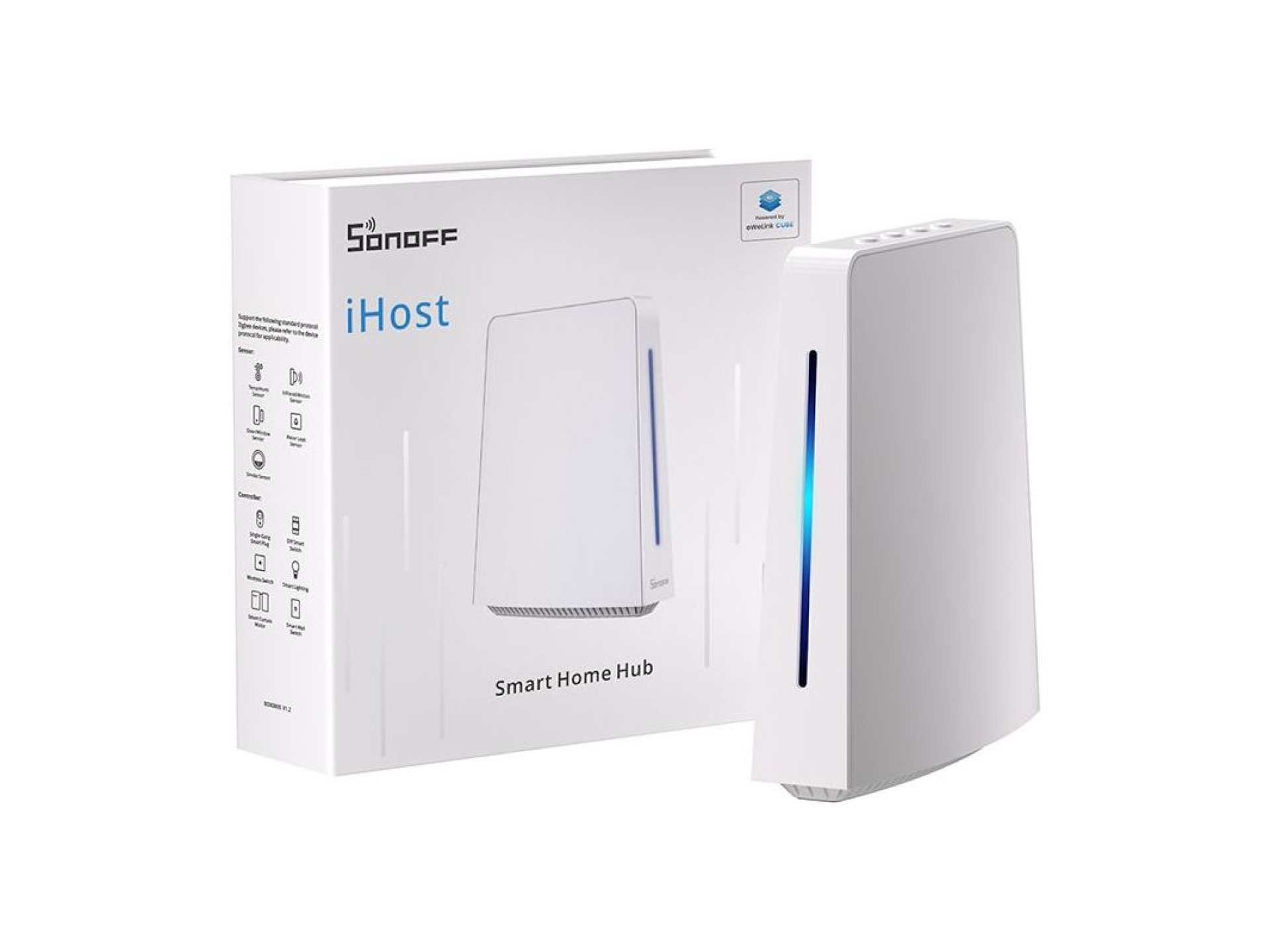 Bramka iHost Hub WiFi, ZigBee, Bluetooth, Matter SONOFF AIBridge-26, 4GB, LAN