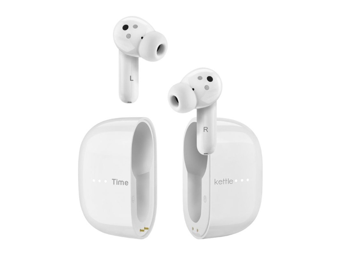 TIMEKETTLE M3 Offline Translation Earbuds (White)