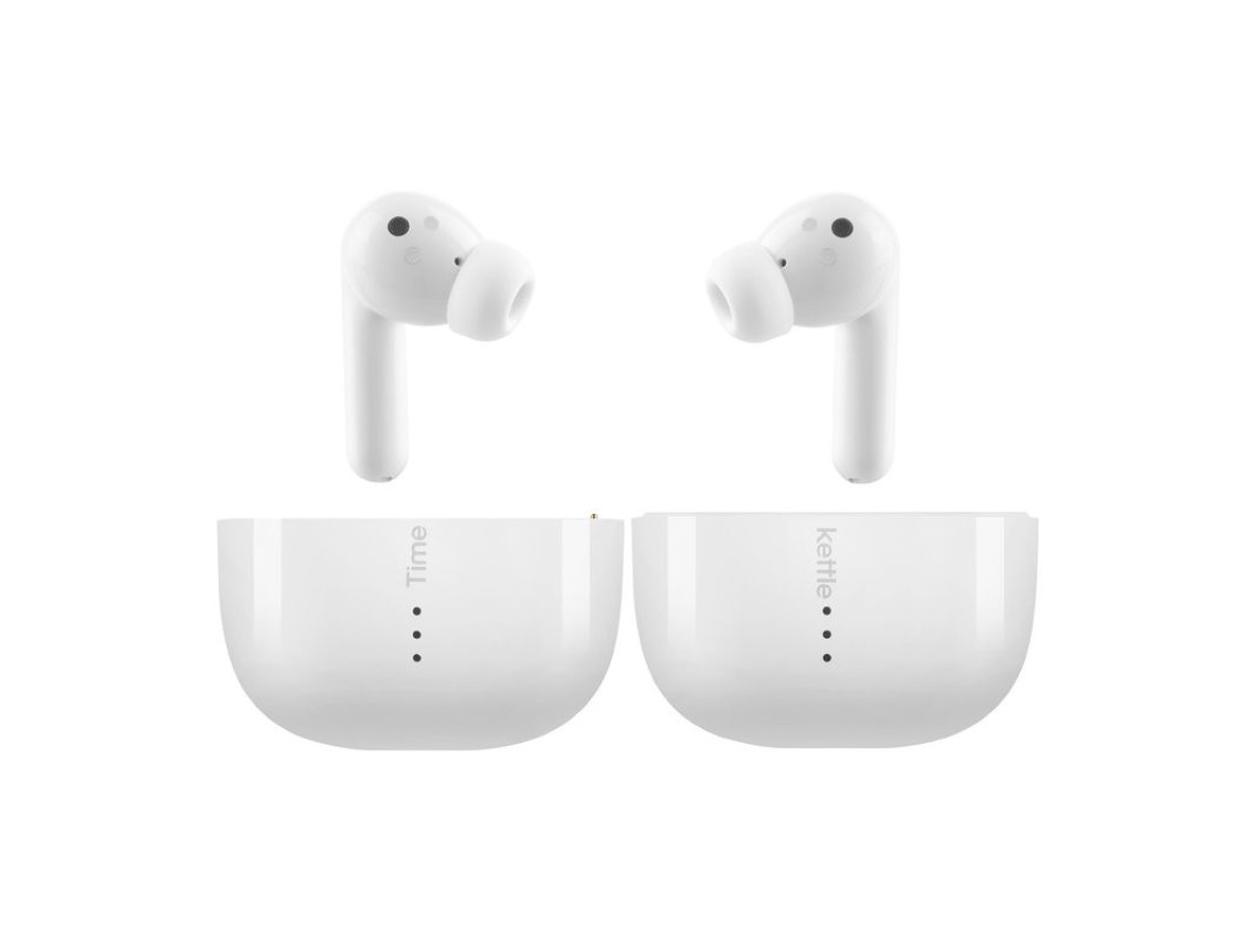 TIMEKETTLE M3 Offline Translation Earbuds (White)