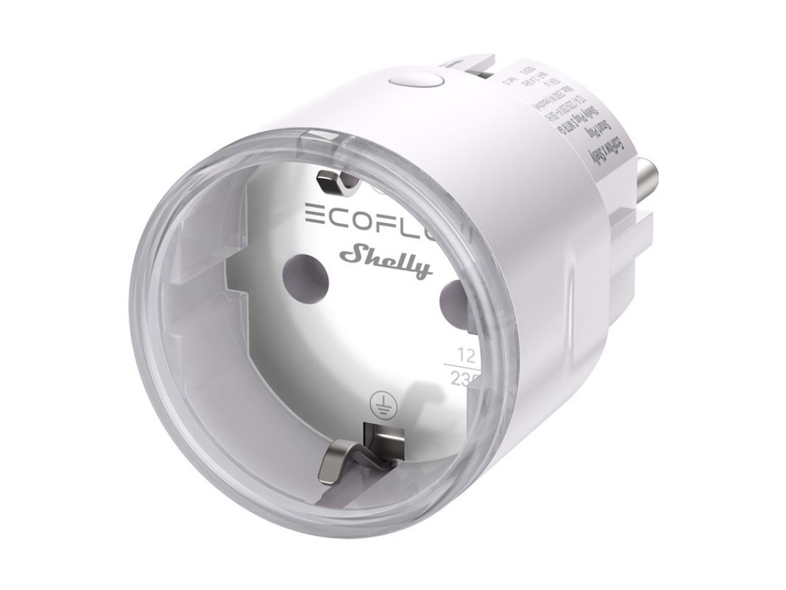 Conector inteligente EcoFlow x Shelly Smart Plug (STREAM, PowerStream)