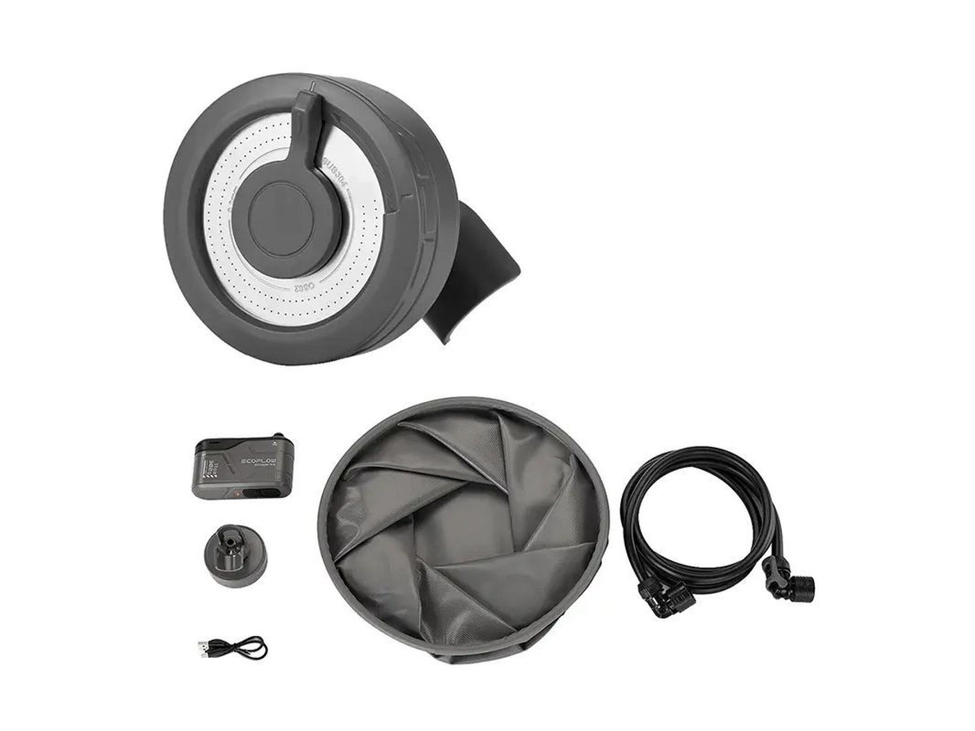 Kit de chuveiro portátil Ecoflow.