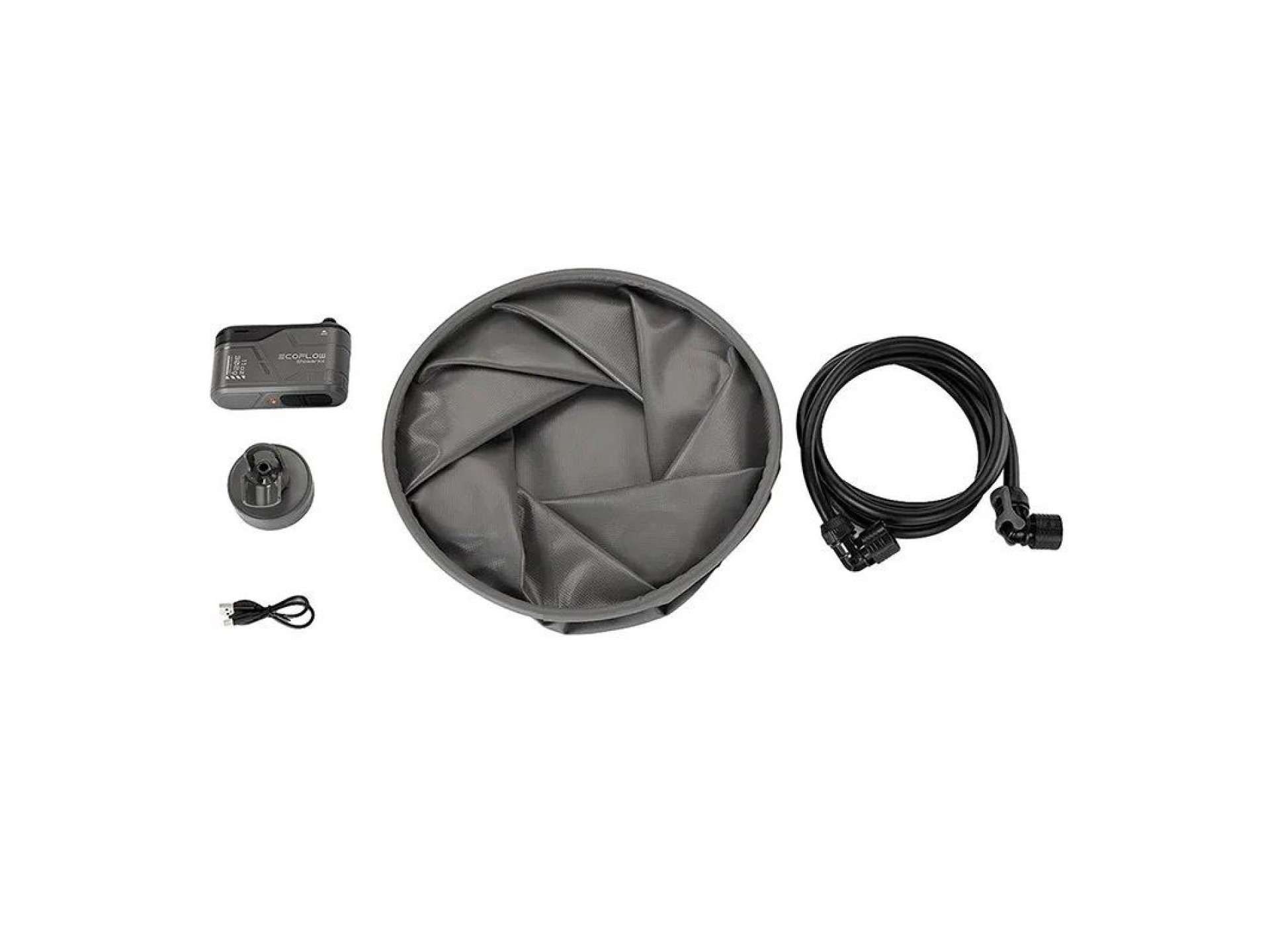 Kit de chuveiro portátil Ecoflow.