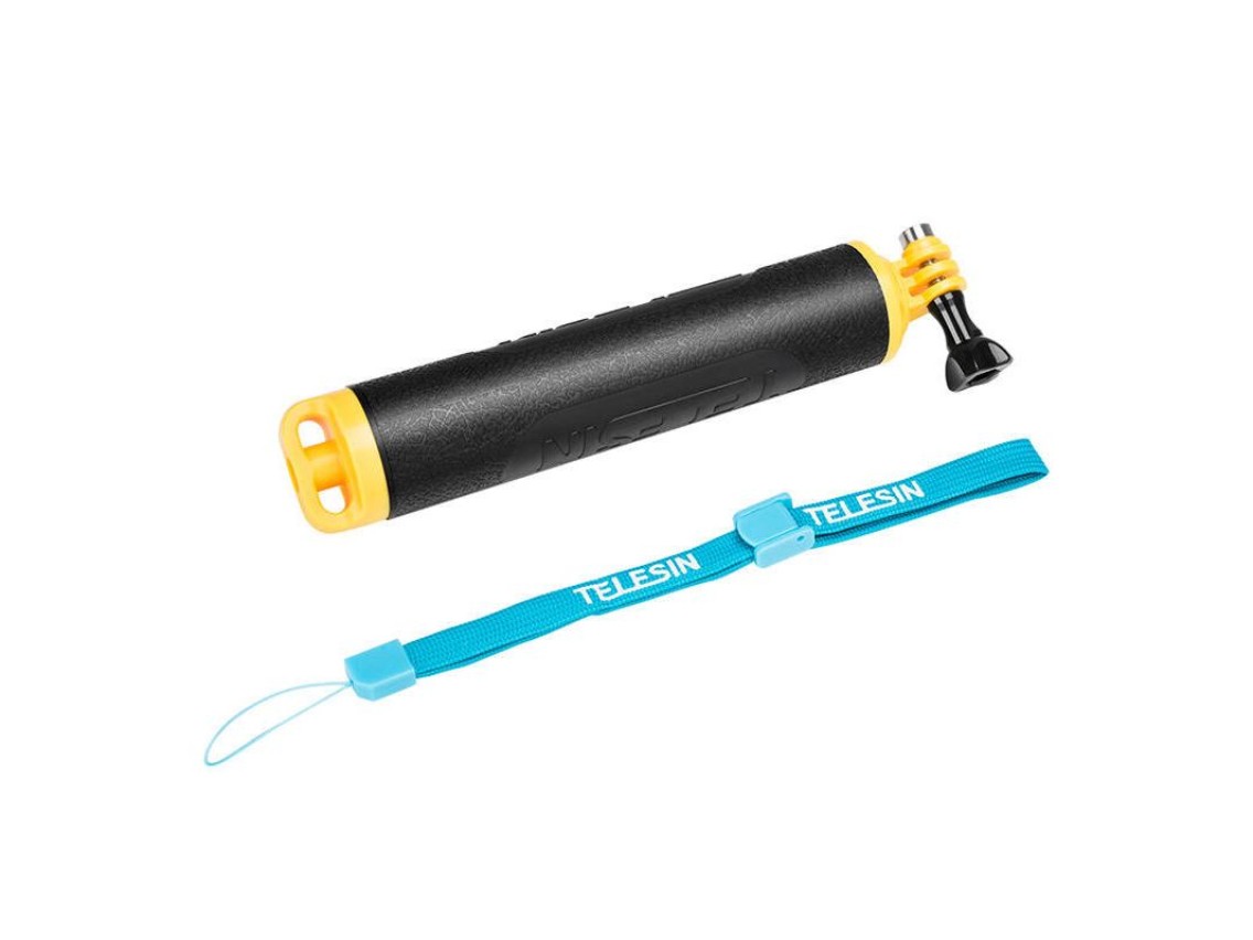 Rubber Floating Hand Grip Telesin for Action and Sport Cameras (GP-MNP-300-YL)