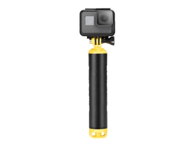 Punho flutuante de borracha Telesin para c�meras de a��o e esportivas (GP-MNP-300-YL)