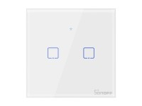Switch Inteligente WiFi Sonoff T0 EU TX (2 canales)