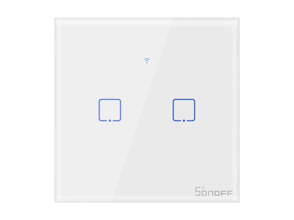 Smart Switch WiFi Sonoff T0 EU TX (2-channel)