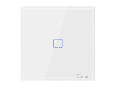 Switch Inteligente WiFi+RF 433 Sonoff T1 EU TX (1 canal)