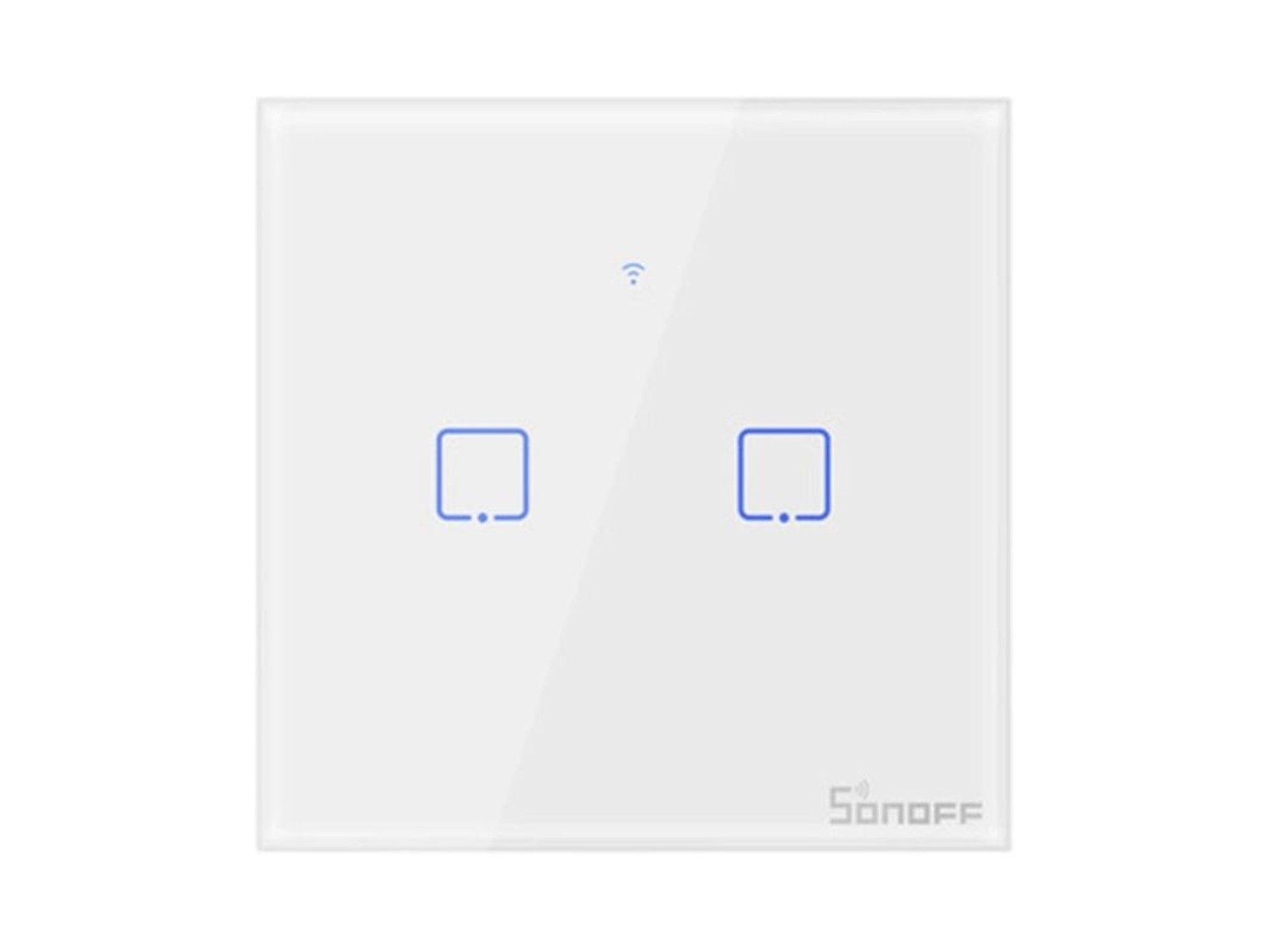 Smart Switch WiFi + RF 433 Sonoff T1 EU TX (2 canais)