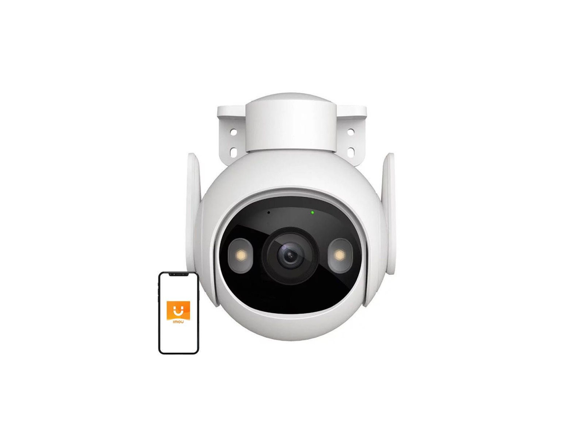 Cámara WiFi para exteriores IMOU Cruiser 2 de 360° y 5 MP