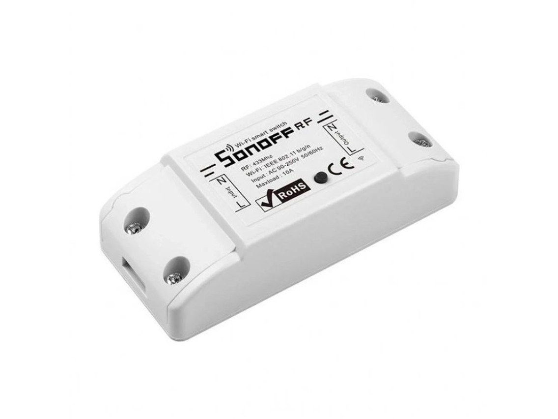 Interruptor inteligente WiFi + RF 433 Sonoff RF R2 (NUEVO)
