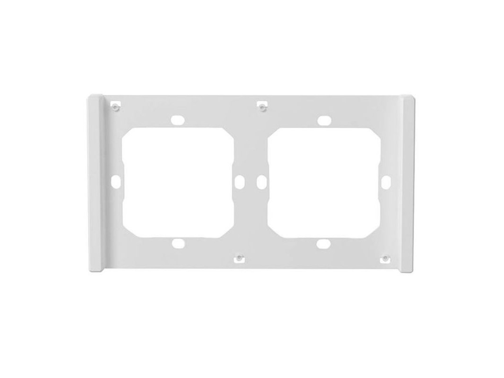 Marco para interruptor M5 80 doble 2 pliegues SONOFF M5-2C-80-FW (blanco)