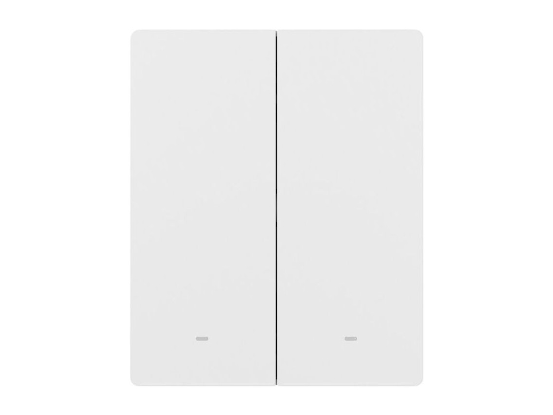Interruptor de pared inteligente SONOFF M5-2C-80W WiFi Matter (2 canales, para marco)