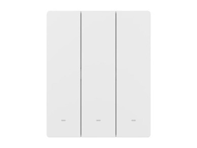Interruptor de pared inteligente SONOFF M5-3C-80W WiFi Matter (3 canales, para marco)
