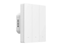 Interruptor de pared inteligente SONOFF M5-3C-80W WiFi Matter (3 canales, para marco)
