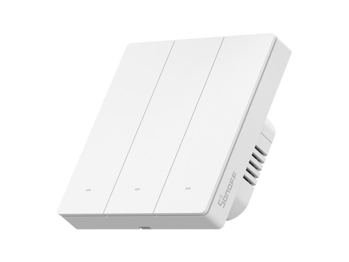 Interruptor de pared inteligente SONOFF M5-3C-86W WiFi Matter (3 canales)