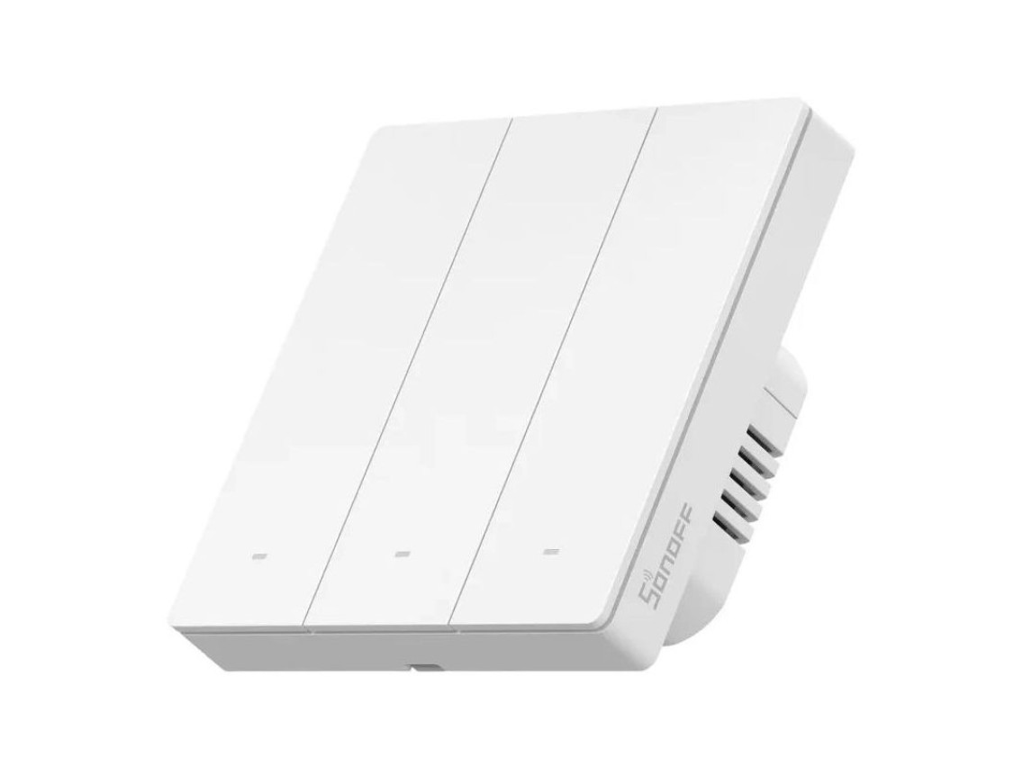 Interruptor de pared inteligente SONOFF M5-3C-86W WiFi Matter (3 canales)