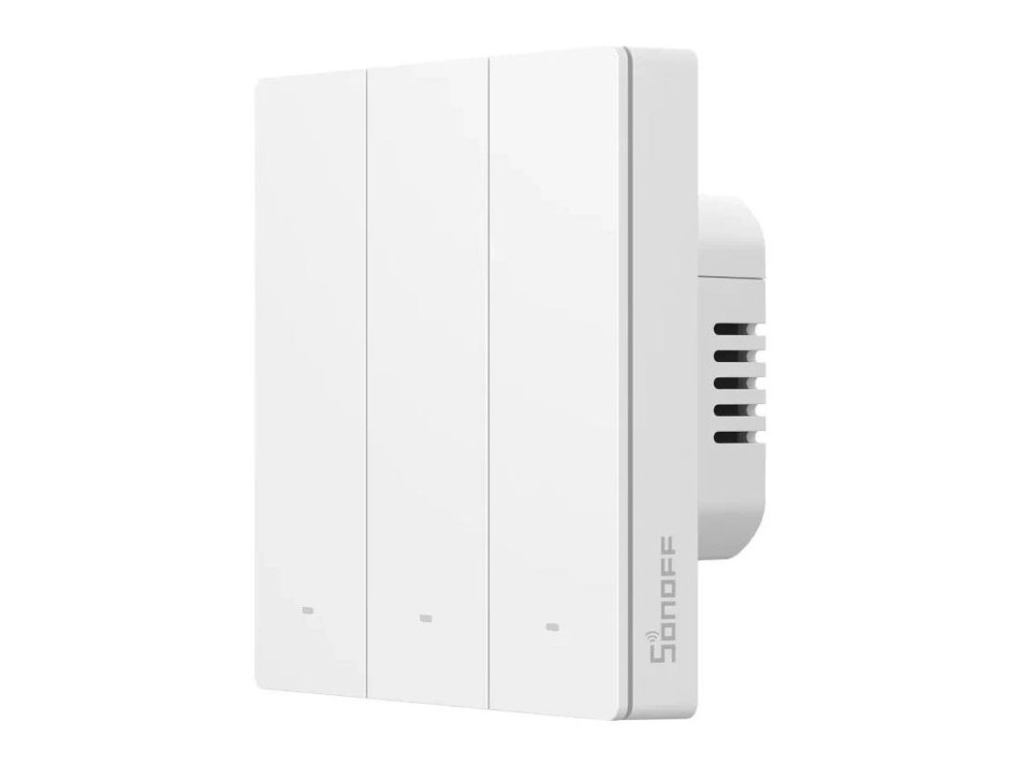 Interruptor de pared inteligente SONOFF M5-3C-86W WiFi Matter (3 canales)
