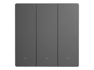 Interruptor de parede inteligente com cenas, Wi-Fi, Sonoff M5 3C (3 canais)