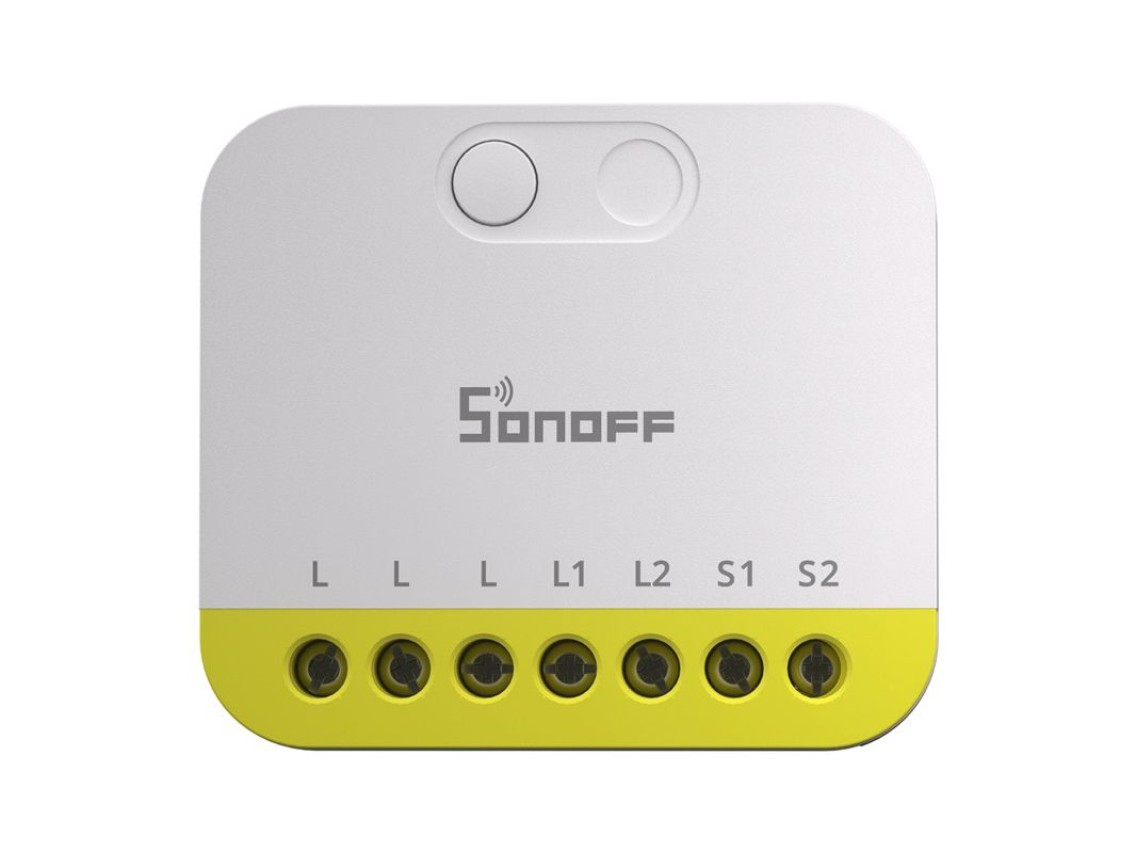 Mini interruptor de dos canales sin N Sonoff MINI-ZB2GS-L ZigBee