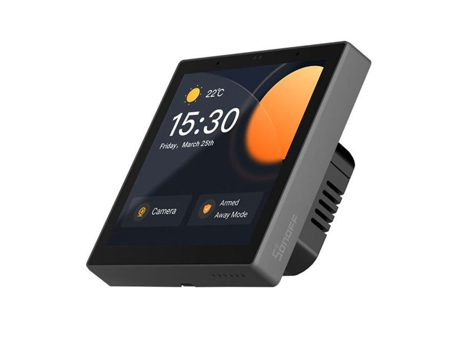 Painel de controle inteligente WiFi/Bluetooth/ZigBee Matter Sonoff NSPanel Pro (preto)