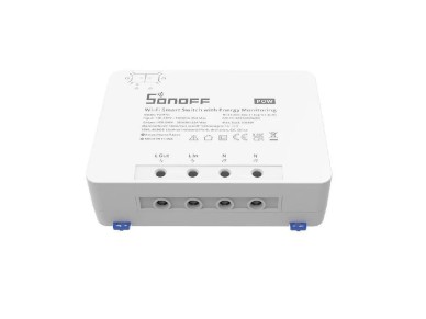 Interruptor WiFi inteligente Sonoff POWR3 con funci�n de medici�n de corriente