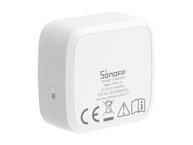 Interruptor inteligente WiFi Sonoff S-MATE2 (sin neutro)