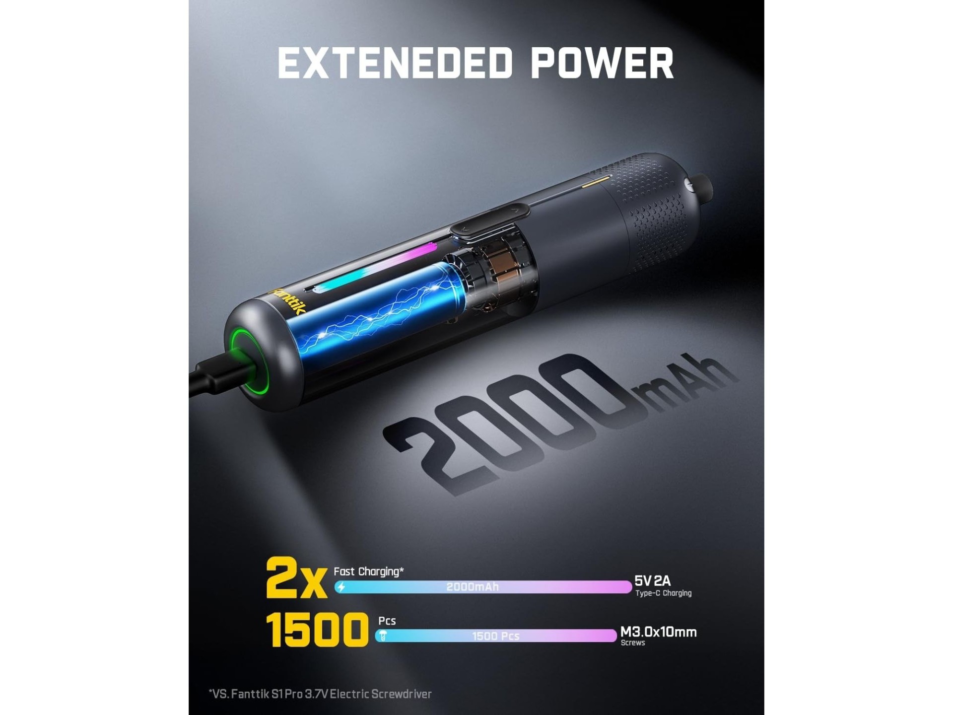 Destornillador eléctrico inalámbrico Fanttik S2 Pro