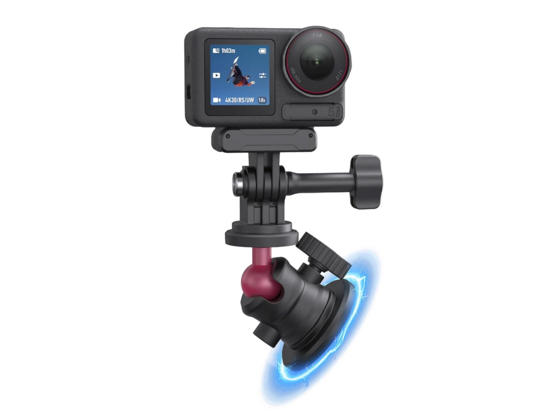 Telesin magnetic mount for sports camera