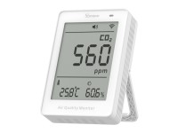 Sonoff AirGuard CO2 SAWF-08P - Medidor de Qualidade do Ar com Wi-Fi e Tela LCD