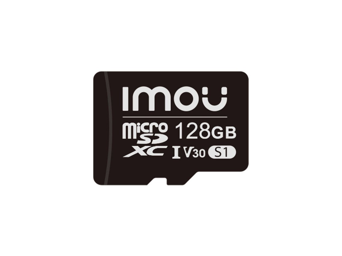 Cartão de memória IMOU 128GB microSD (UHS-I, SDHC, 10/U3/V30, 95/38)