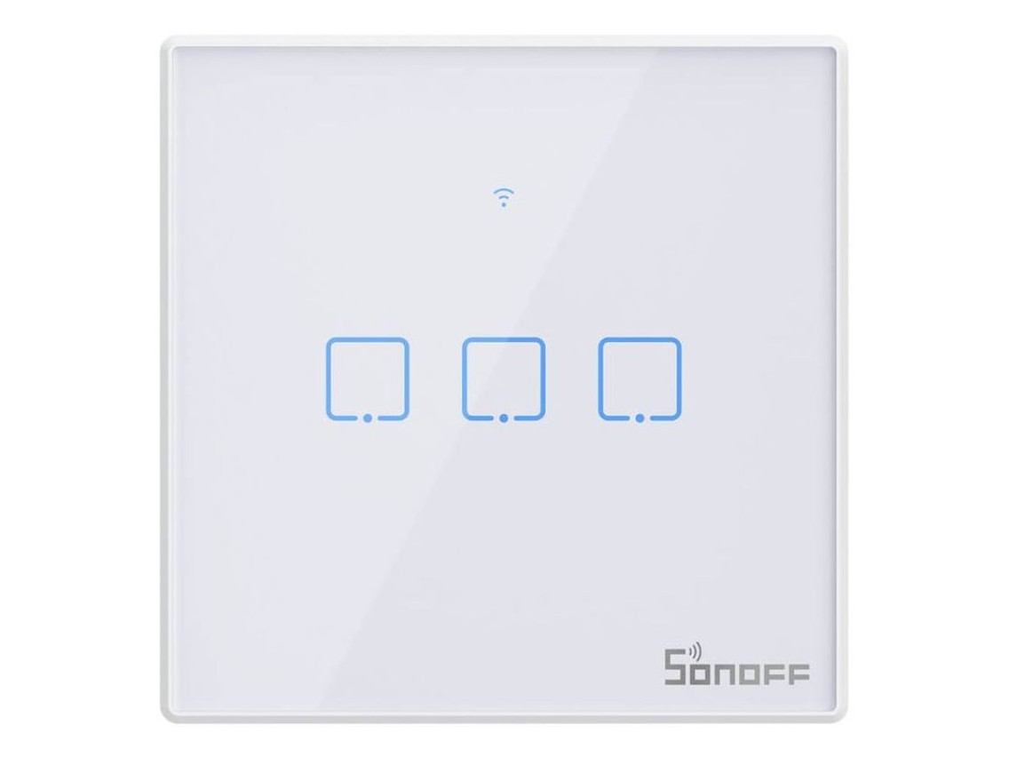 Smart Switch WiFi + RF 433 Sonoff T2 EU TX (3-channel) updated