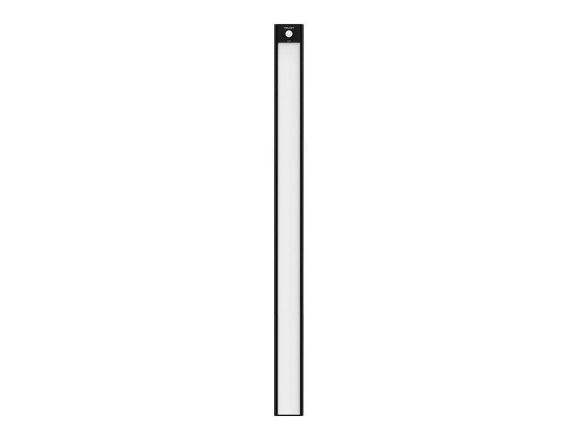 Lumin�ria de arm�rio Yeelight preta, 60 cm, 2700K