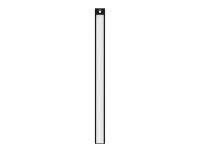 Lumin�ria de arm�rio Yeelight preta, 60 cm, 2700K