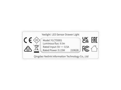Luz de gaveta com sensor LED Yeelight (4 unidades)