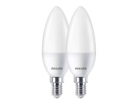 Bombilla vela led e14, 7w, 806 lm, 2700 k, luz c�lida, 2 uds