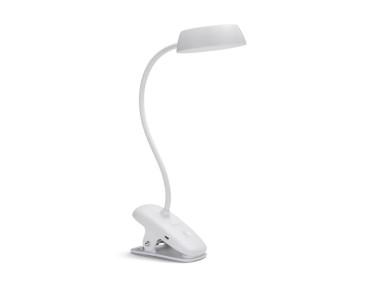 White flexo clamp led 3w 4,000k