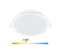Downlight led empotrable modelo meson color blanco 23,5 w 4000 k 2550 im �21,5 cm, pack 2 unidades