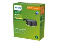 Rounded solar wall lamp, ip 44 1.5w, 200im 2700k, warm light, dimensions: 11.2x4.6x14.1cm. philips Rounded solar wall lamp, ip 44 1.5w, 200im 2700k, warm light, dimensions: 11.2x4.6x14.1cm. philips
