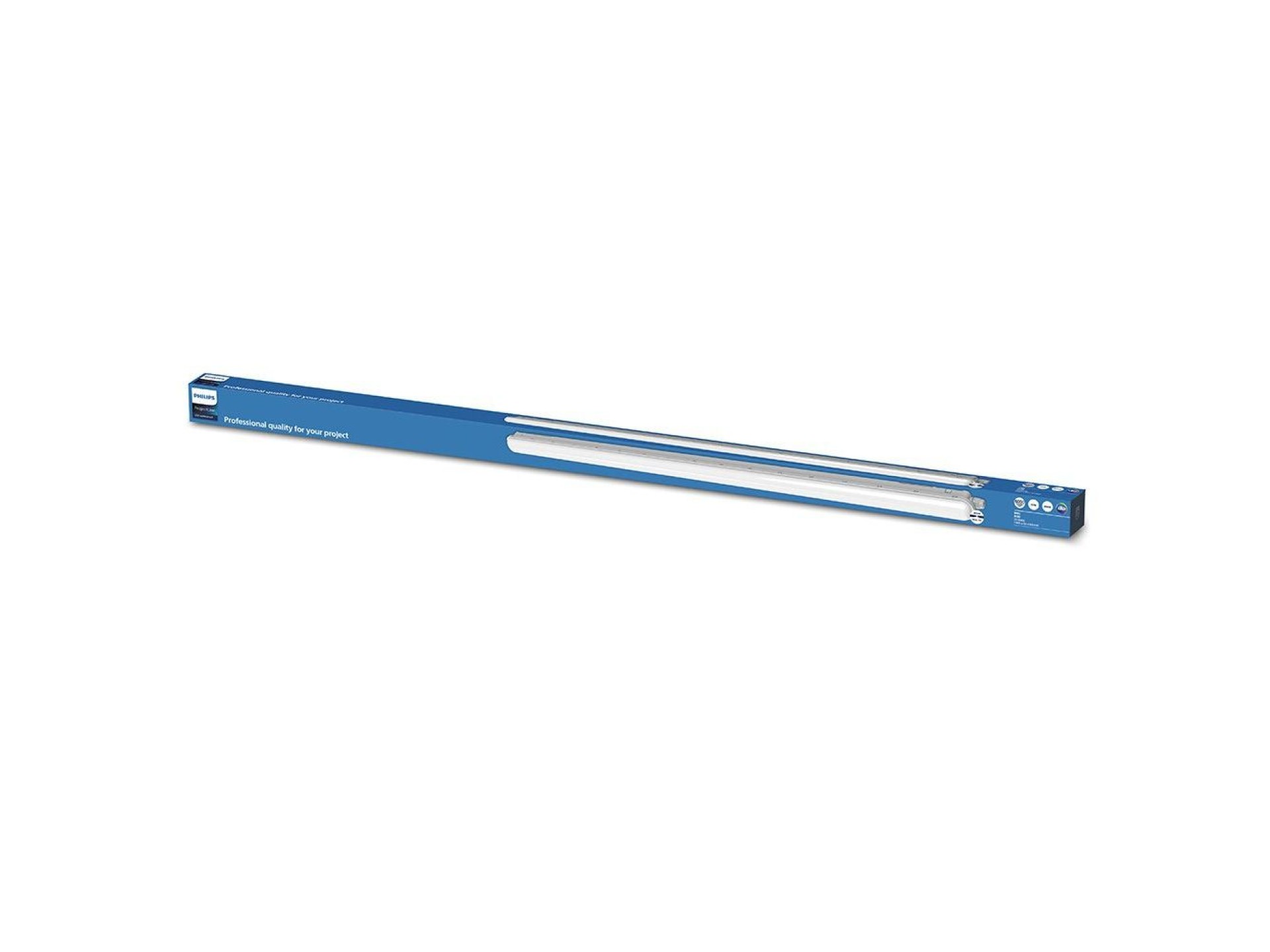 Armadura estanque projectline 4000 k 6000 lm luz do dia, 150 cm